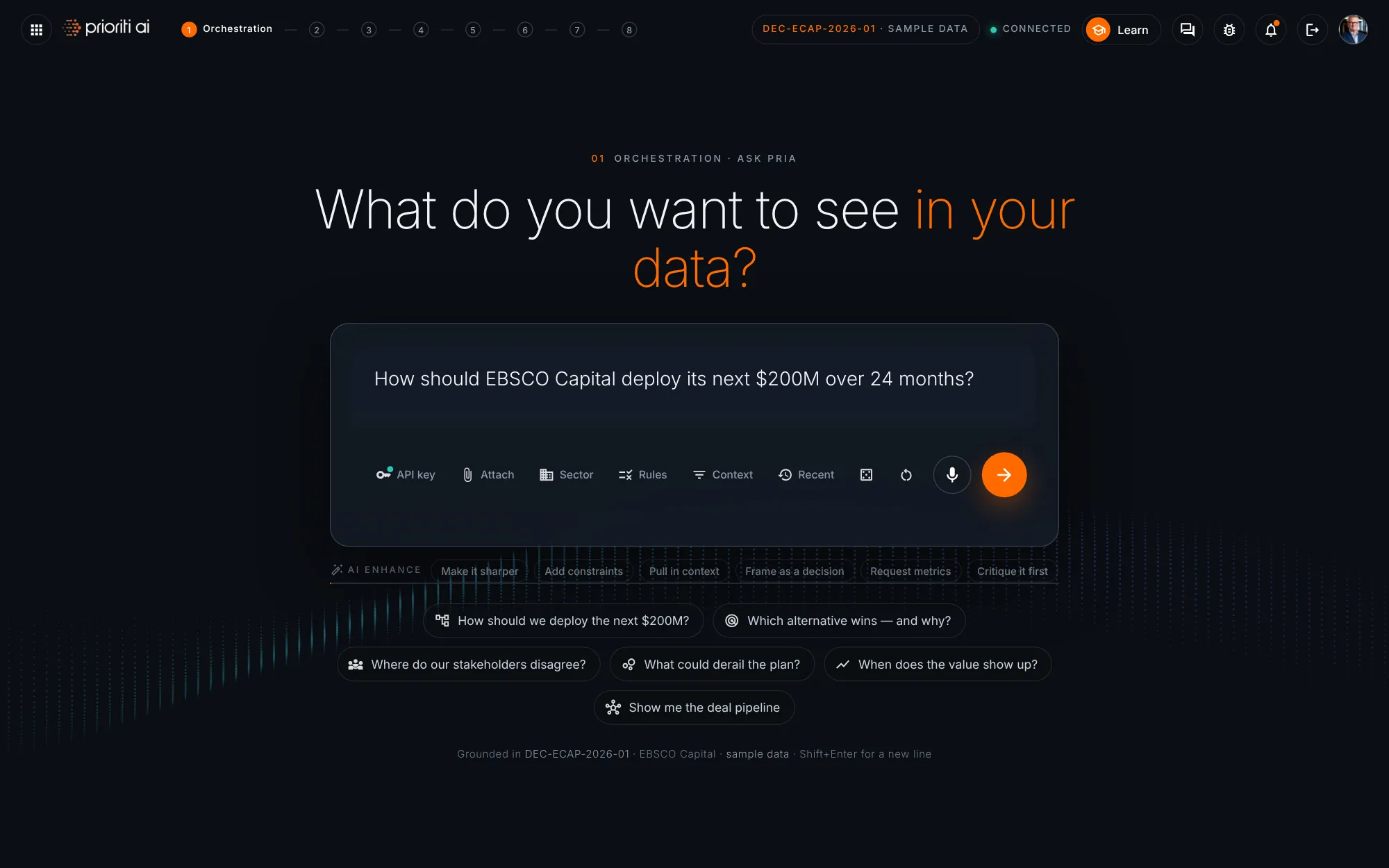 The question box