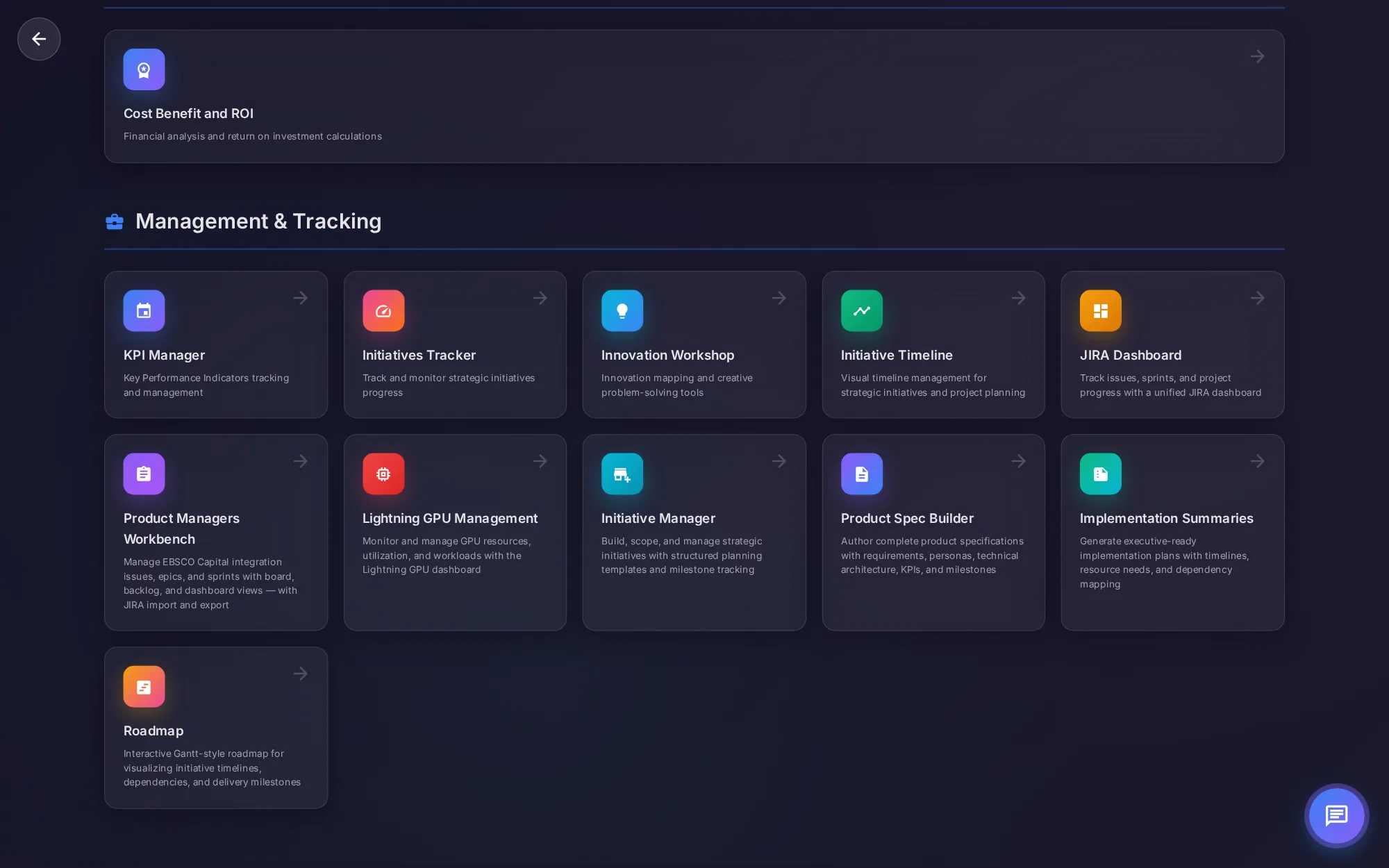 Management and Tracking