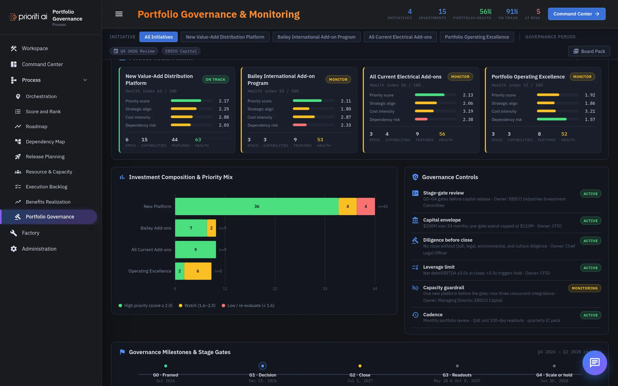 Portfolio Health Monitor